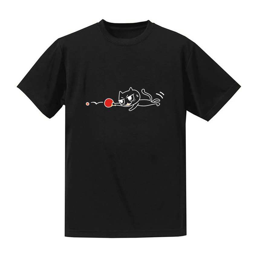 Table Tennis Uniform - ชุดเทเบิลเทนนิส, เสื้อปิงปองแขนสั้น, เสื้อยืด, ชุดยูนิฟอร์มชายและหญิง, เสื้อพิมพ์ลายผ้าฝ้ายแท้