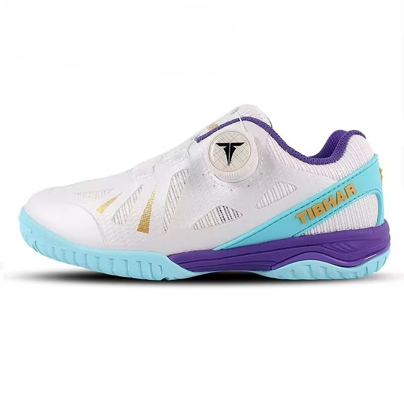 Table Tennis Shoes - รองเท้าเทนนิสยี่ห้อคลาสสิก รองเท้าแบดมินตันตาข่ายระบายอากาศได้ดี รองเท้าสำหรับสนามในร่ม รองเท้าผูกเชือกรวดเร็ว คุณภาพดี รองเท้าเทนนิสสำหรับทุกเพศ