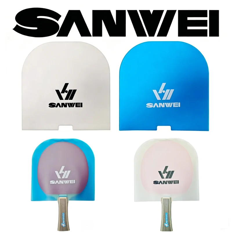 Table Tennis Post - ฟิล์มป้องกันไม้ปิงปองสองด้าน SANWEI ฟิล์มป้องกันแบบรวม ฟิล์มป้องกันยางปิงปอง