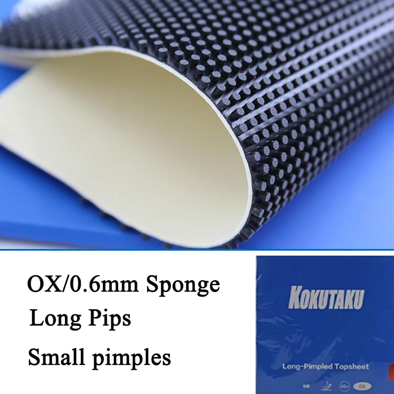 ยางปิงปอง KOKUTAKU Long Pips ร - Table Tennis Is Played With A บทวิจารณ์และราคา