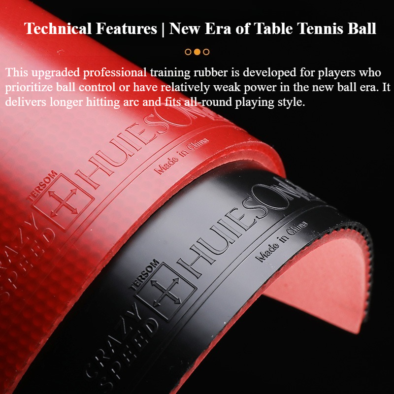 ยางปิงปอง Huieson CRAZY SPEED  - Table Tennis Training บทวิจารณ์และราคา
