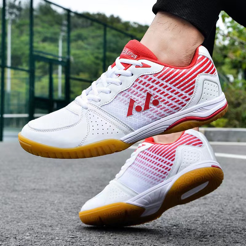 LEFUS คุณภาพผู้ชายผู้หญิงรองเท - Table Tennis Shoes บทวิจารณ์และราคา