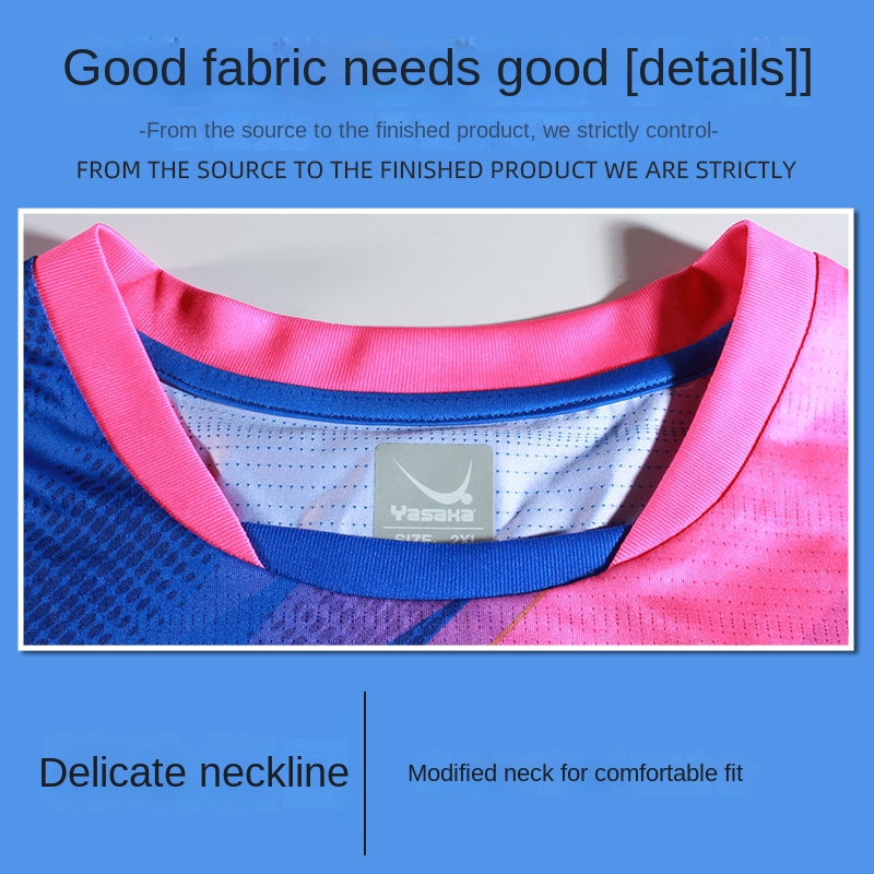 ชุดกีฬาการแข่งขันฝึกลายกีฬาปิง - Table Tennis Uniform บทวิจารณ์และราคา