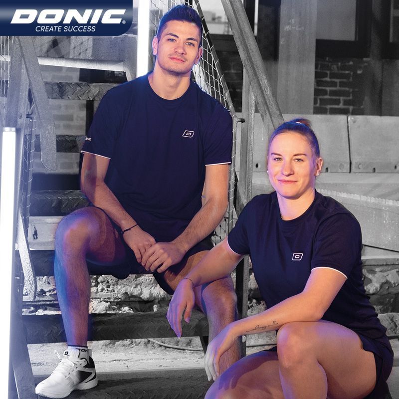 ชุดเทเบิลเทนนิส DONIC ของแท้ ช - Table Tennis Uniform บทวิจารณ์และราคา