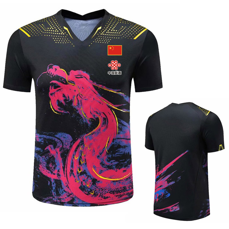 ใหม่จีนทีมปิงปองเสื้อยืดกางเกง - Table Tennis Uniform บทวิจารณ์และราคา