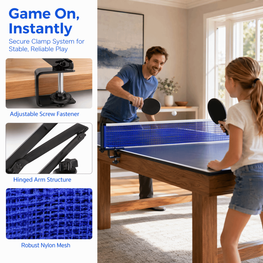 ตาข่ายปิงปองไนลอนแบบมืออาชีพ ช - Table Tennis Is Played With A บทวิจารณ์และราคา