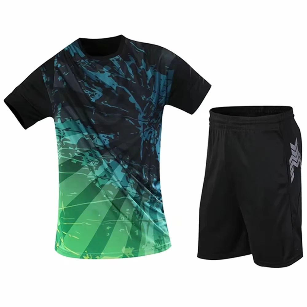 ใหม่เสื้อแบดมินตันพิมพ์ลายไม่ซ - Table Tennis Training China บทวิจารณ์และราคา