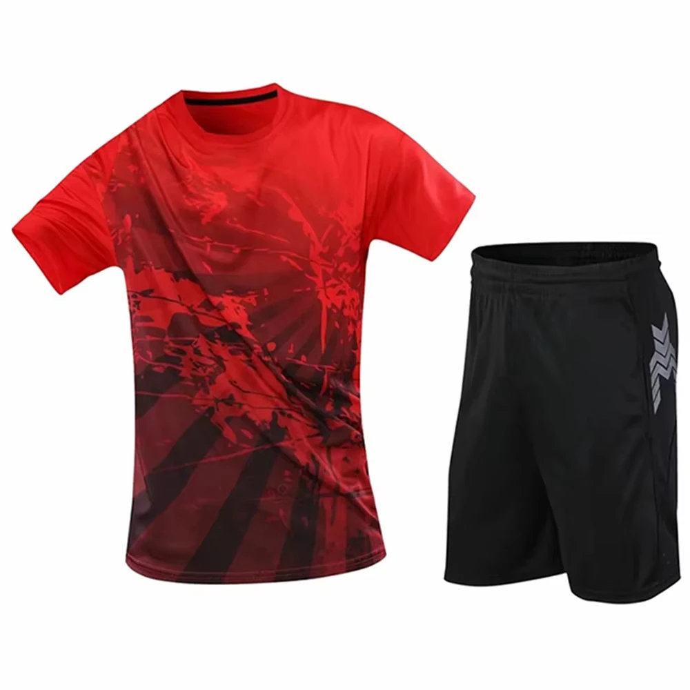 ใหม่เสื้อแบดมินตันพิมพ์ลายไม่ซ - Table Tennis Training China บทวิจารณ์และราคา