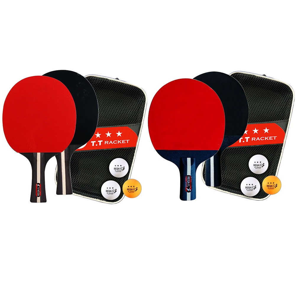 ไม้ปิงปอง 2 อัน และลูกปิงปอง 3 - Table Tennis Training China บทวิจารณ์และราคา