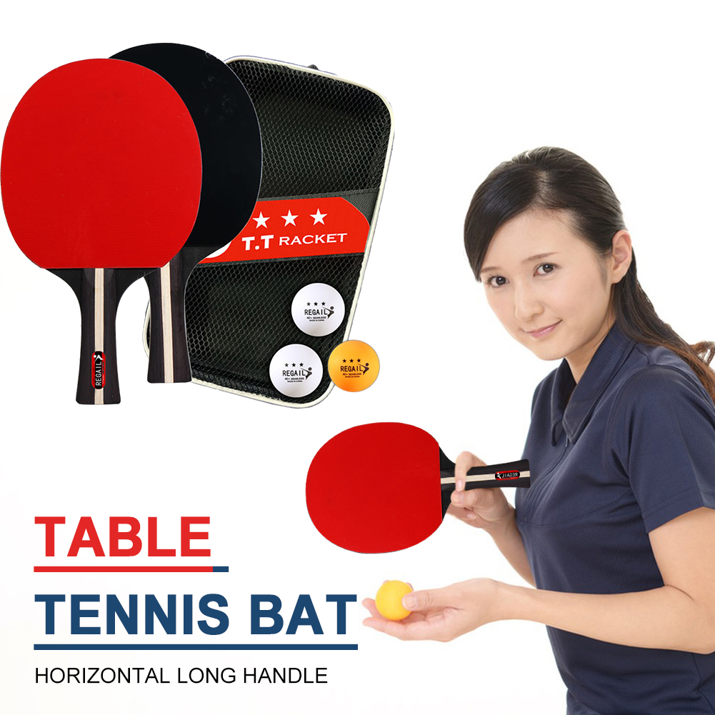 ไม้ปิงปอง 2 อัน และลูกปิงปอง 3 - Table Tennis Training China บทวิจารณ์และราคา