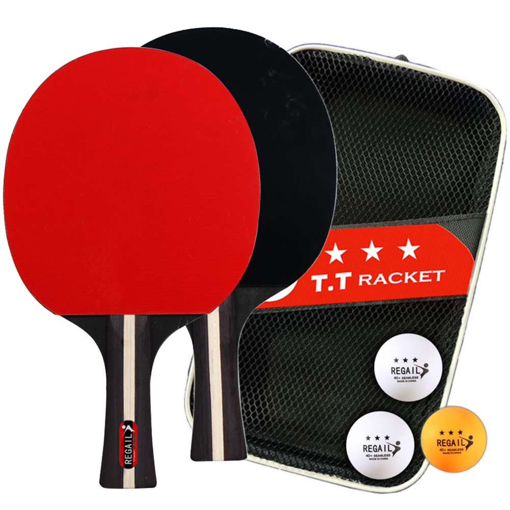 ไม้ปิงปอง 2 อัน และลูกปิงปอง 3 - Table Tennis Training China บทวิจารณ์และราคา