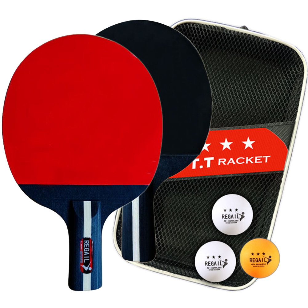 ไม้ปิงปอง 2 อัน และลูกปิงปอง 3 - Table Tennis Training China บทวิจารณ์และราคา