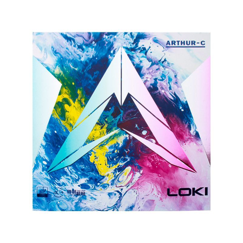 ยางปิงปอง LOKI Arthur-C สีฟ้า  - Table Tennis Movie บทวิจารณ์และราคา