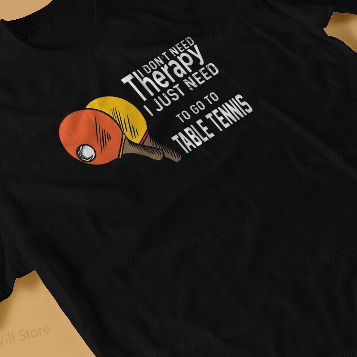 เสื้อลายกีฬาปิงปองผ้าฝ้ายบำบัด - Table Tennis Shorts บทวิจารณ์และราคา