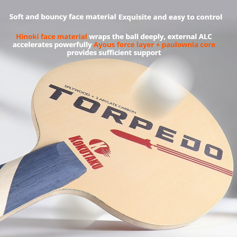 ไม้ปิงปอง KOKUTAKU TORPEDO รุ่ - Table Tennis Training บทวิจารณ์และราคา