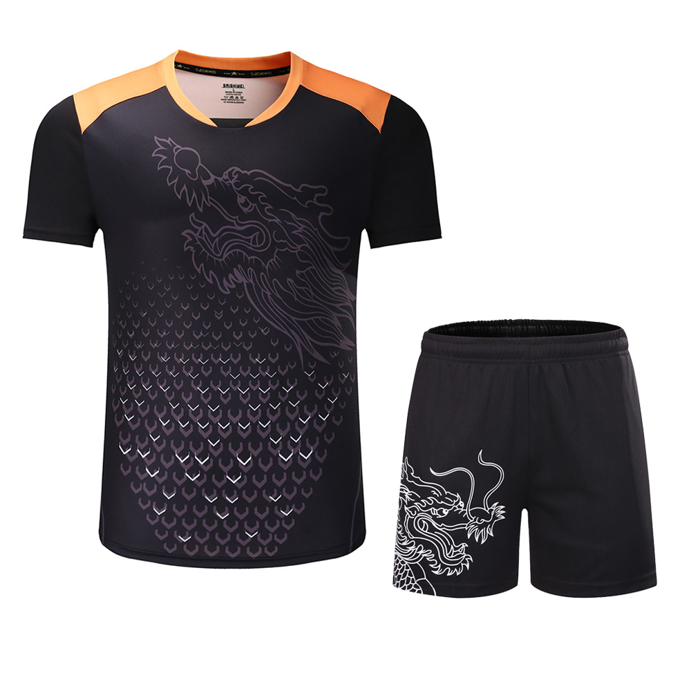 ใหม่จีน Dragon ตารางเทนนิสเสื้ - Table Tennis Training China บทวิจารณ์และราคา