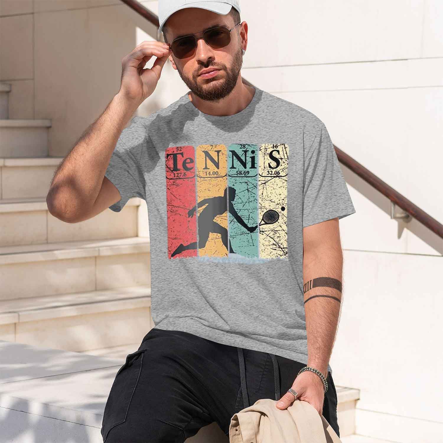 เสื้อยืดแขนสั้นลายกราฟิกตารางธ - Table Tennis Graphics บทวิจารณ์และราคา