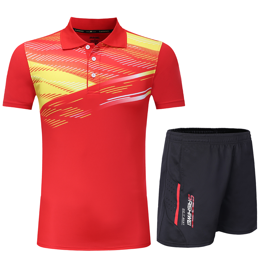 เสื้อยืดเทนนิสผู้ชายผู้หญิงชุด - Table Tennis Shorts บทวิจารณ์และราคา