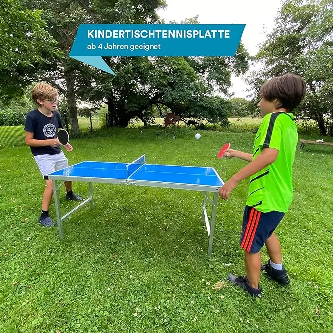 โต๊ะปิงปองเด็กแบบพับได้ ใช้ได้ - Table Tennis Indoor Or Outdoor บทวิจารณ์และราคา