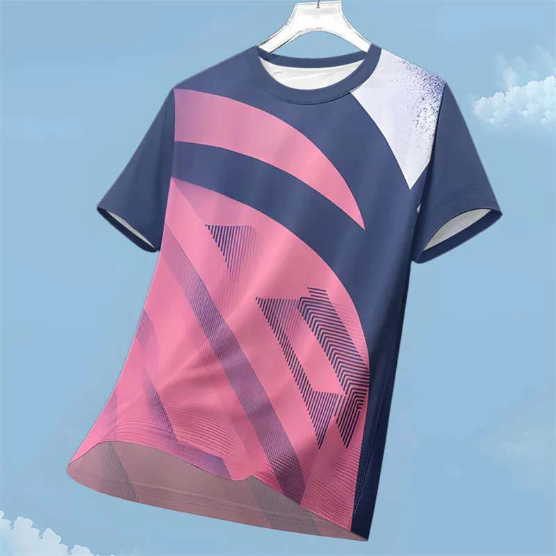 เสื้อยืดกีฬาพิมพ์ลายกราฟิกเรขา - Table Tennis Graphics บทวิจารณ์และราคา