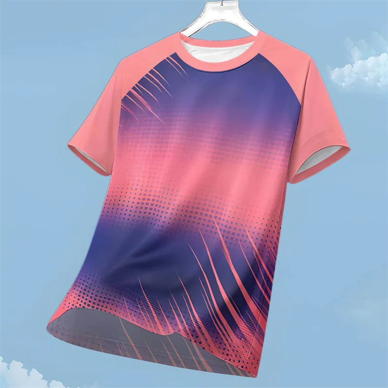 เสื้อยืดกีฬาพิมพ์ลายกราฟิกเรขา - Table Tennis Graphics บทวิจารณ์และราคา
