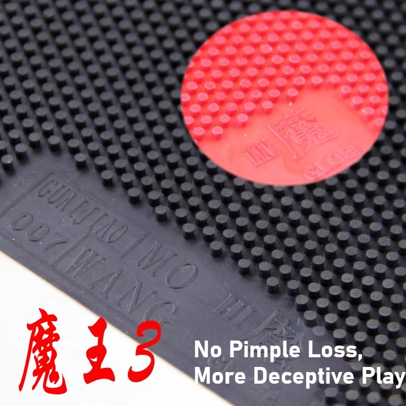 ยางปิงปอง OX แบบปุ่มยาว อนุภาค - Table Tennis Is Played With A บทวิจารณ์และราคา