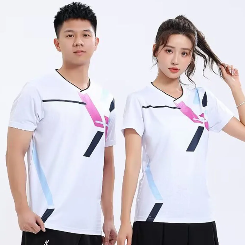 เสื้อยืดแบดมินตันสำหรับผู้ชายแ - Table Tennis Uniform บทวิจารณ์และราคา