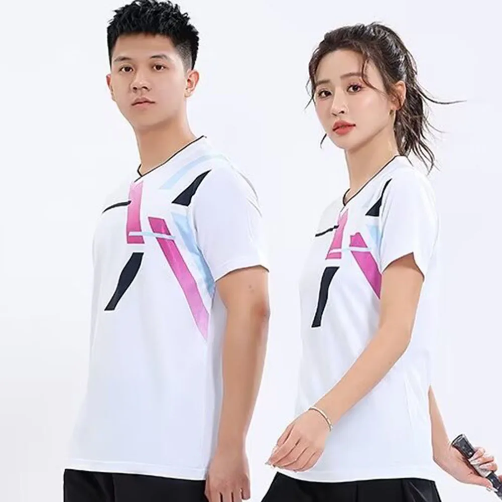 เสื้อยืดแบดมินตันสำหรับผู้ชายแ - Table Tennis Uniform บทวิจารณ์และราคา