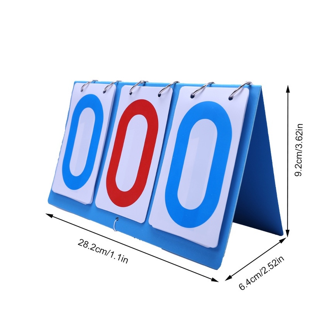 ป้ายคะแนนพีวีซีแบบพลิกได้ 2 3  - Table Tennis Indoor Or Outdoor บทวิจารณ์และราคา